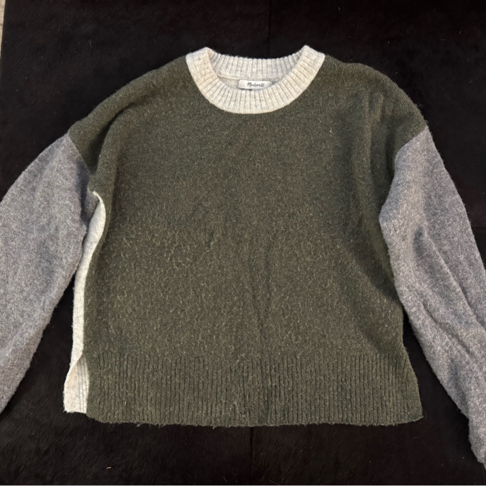 Madewell Colorblock Sweater
